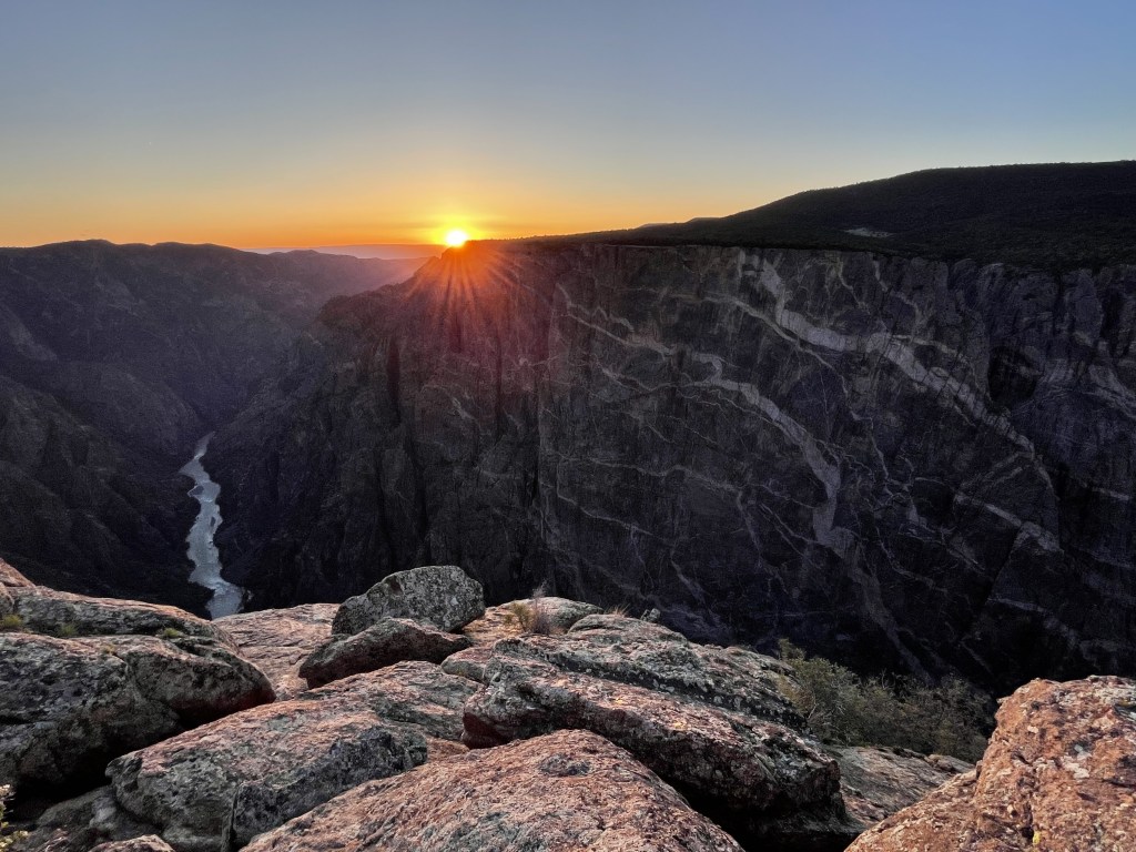 black canyon of the gunnison national park, colorado,&nbsp;usa